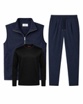 Mosé Navy Set (Noir Longsleeve)