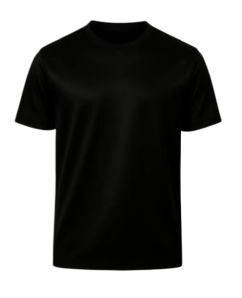 Mosé Shiny T-shirt Noir